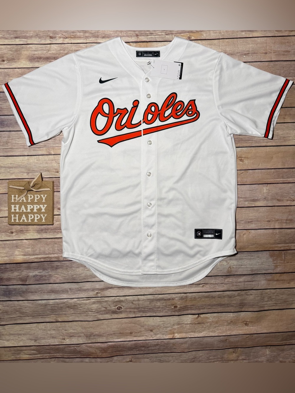 Nike Baltimore Orioles #35 Adler Rutschman replica jersey NWT size L